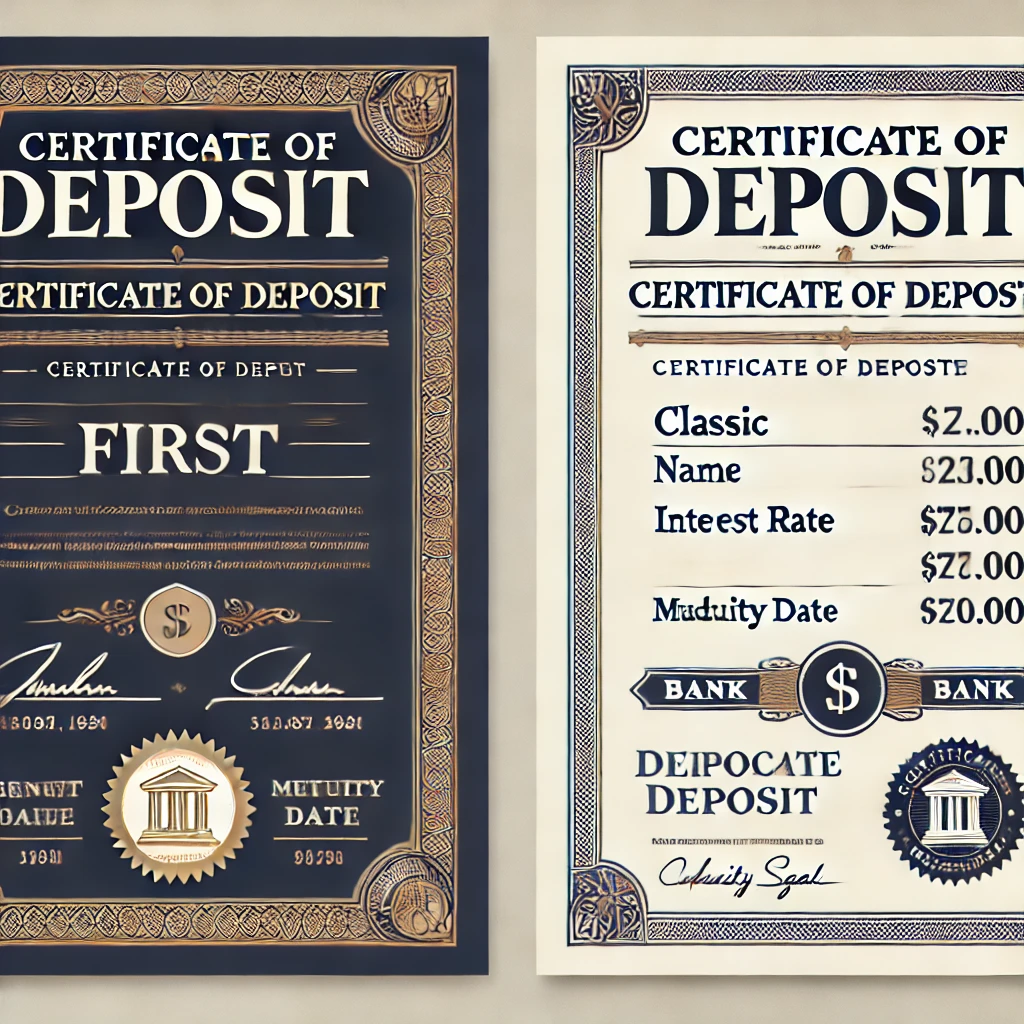Certificate of Deposit