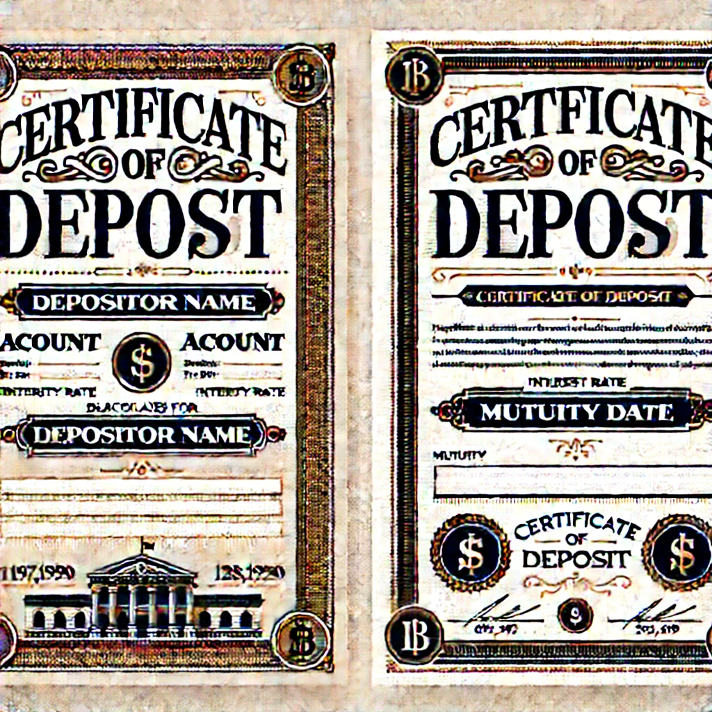 Certificate of Deposit