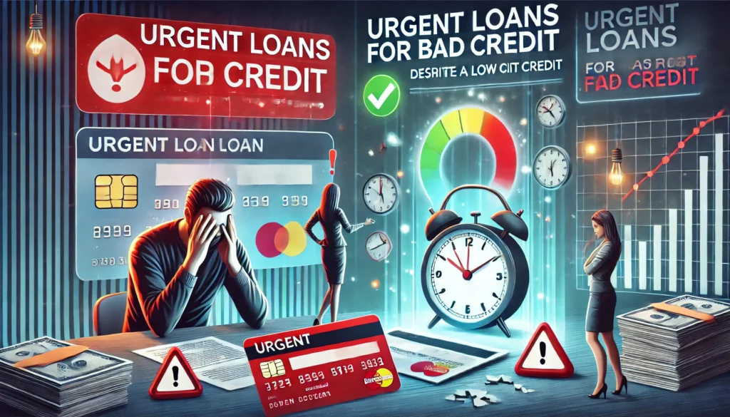 Urgent Loans for Bad Credit